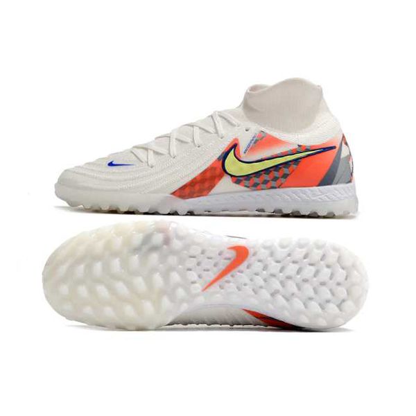 Chuteira Society Nike React Phantom (TF) - Branco/... - FORTAL IMPORTADORA
