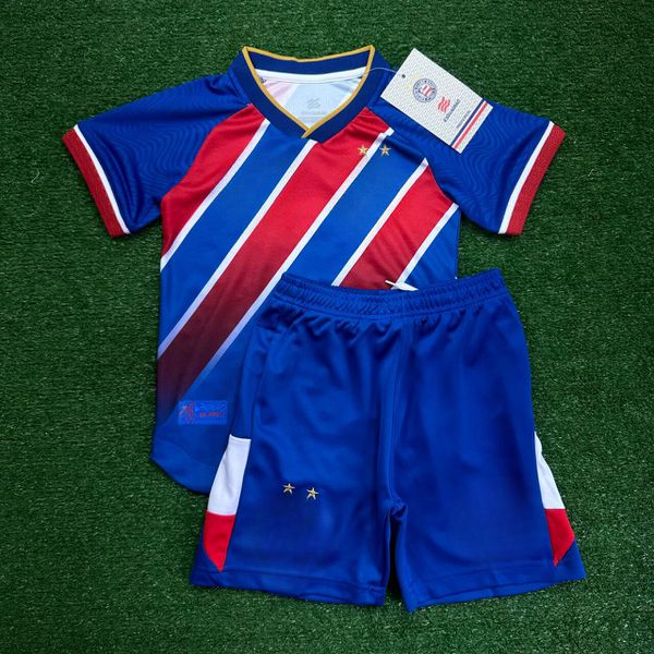 Conjunto Infantil Bahia Away II 24/25 - AZUL/ VERE... - FORTAL IMPORTADORA