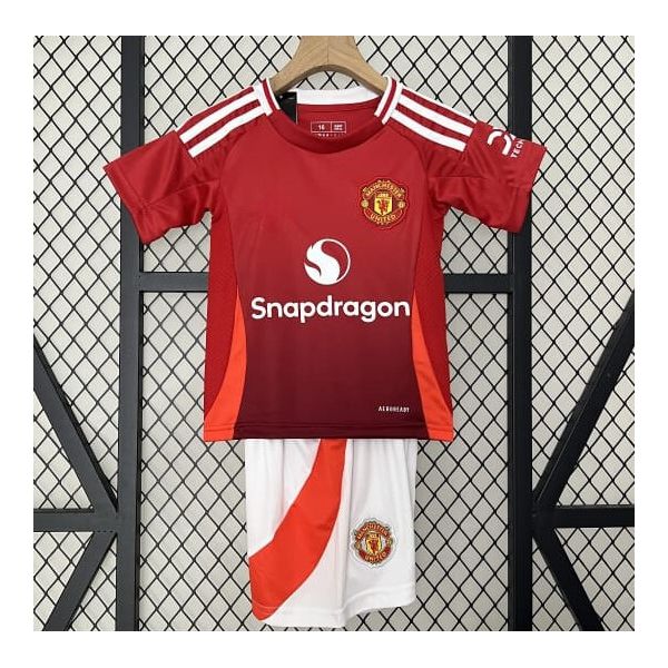 Conjunto Infantil Manchester United Home II 24/25 ... - FORTAL IMPORTADORA