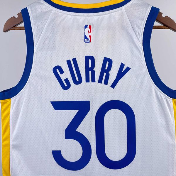 Nba Golden State Warriors - Curry #30 - Branca - Jogador Silk