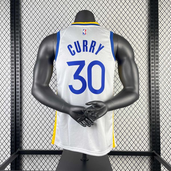 Nba Golden State Warriors - Curry #30 - Branca - Jogador Silk
