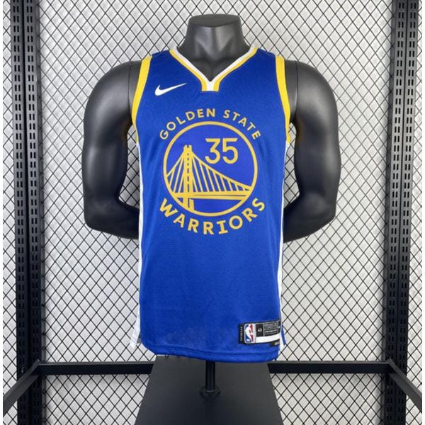 NBA Golden State Warriors Icon Edition Kelven Durant #35 - Azul - Jogador SILK