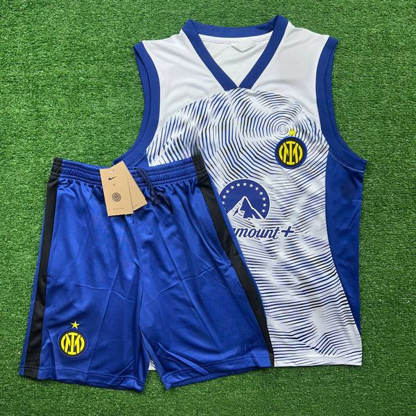 Conjunto Treino Regata + Short Inter de Milão Away II 24/25