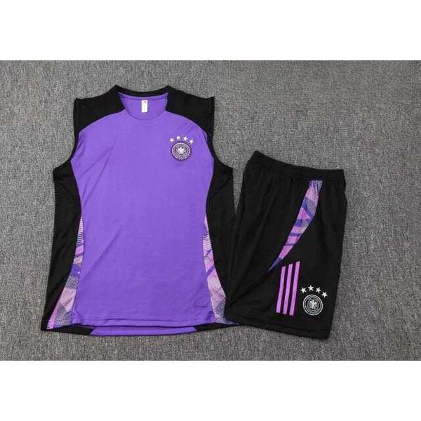 Conjunto Treino Regata e Short Alemanha 2024 - Roxo