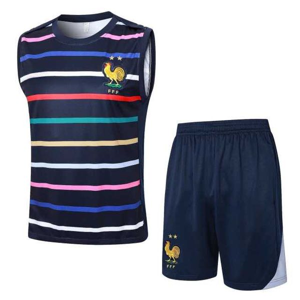 Conjunto Treino Regata e Short FRANÇA 24/25 - Colo... - FORTAL IMPORTADORA