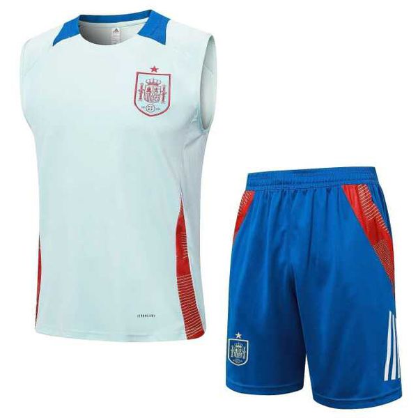Conjunto Treino Espanha Regata + Short 2024 - TRN5... - FORTAL IMPORTADORA