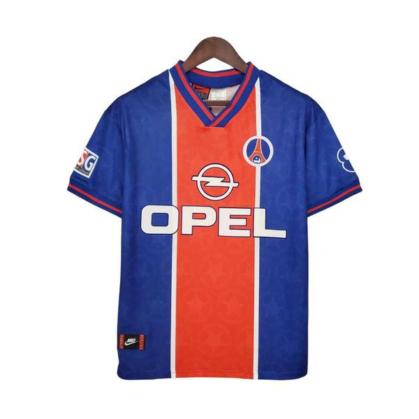 Camisa PSG Retrô Home I 95/96 Azul/Vermelho - RETR... - FORTAL IMPORTADORA