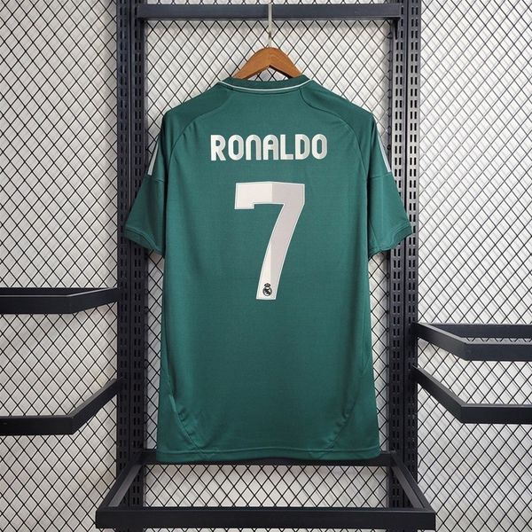 CAMISA RETRÔ REAL MADRID AWAY RONALDO 7 - 2012 - Verde