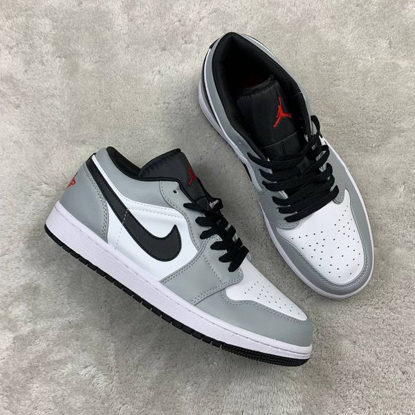 Tênis Air Jordan 1 Low - Cinza, Preto - AIRJ1