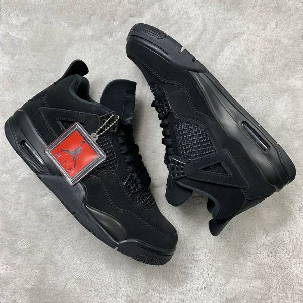 Tênis NK Air Jordan 4 - Preto