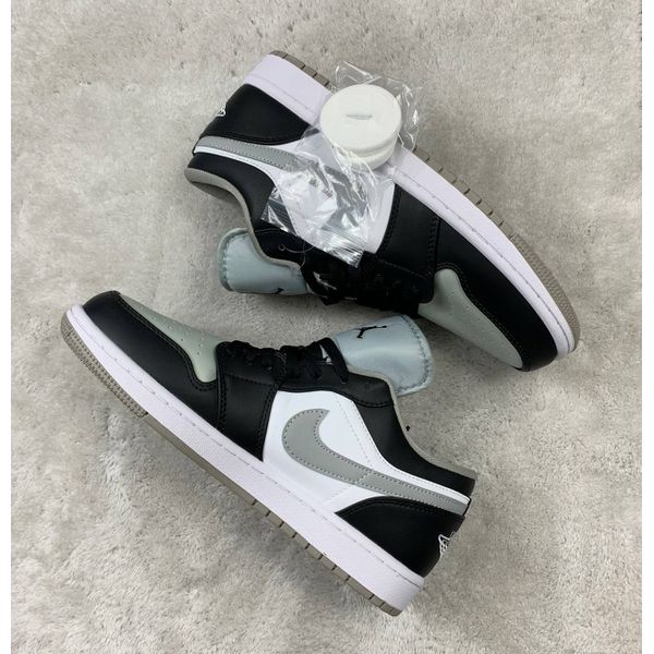 Tênis NK Air Jordan 1 Low - Cinza/Preto