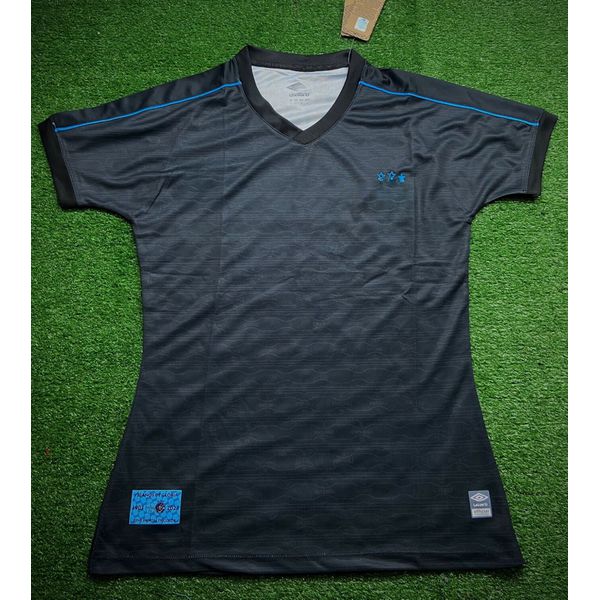 Camisa Grêmio 2 Away 23/24 - Feminina - Preto/azul... - FORTAL IMPORTADORA