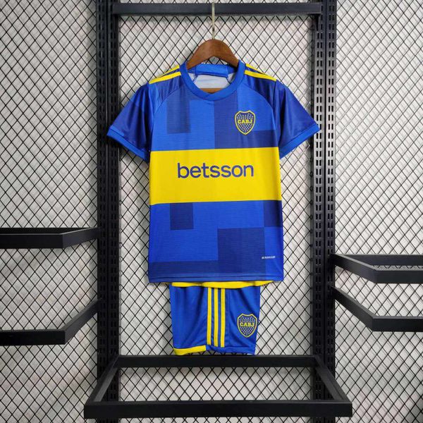 Conjunto Infantil Boca Juniors Home 23/24 - Azul