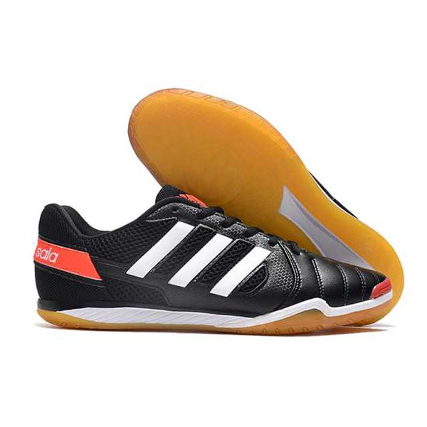 Chuteira Futsal Adidas Top Sala (IC) - Preto e Lar... - FORTAL IMPORTADORA