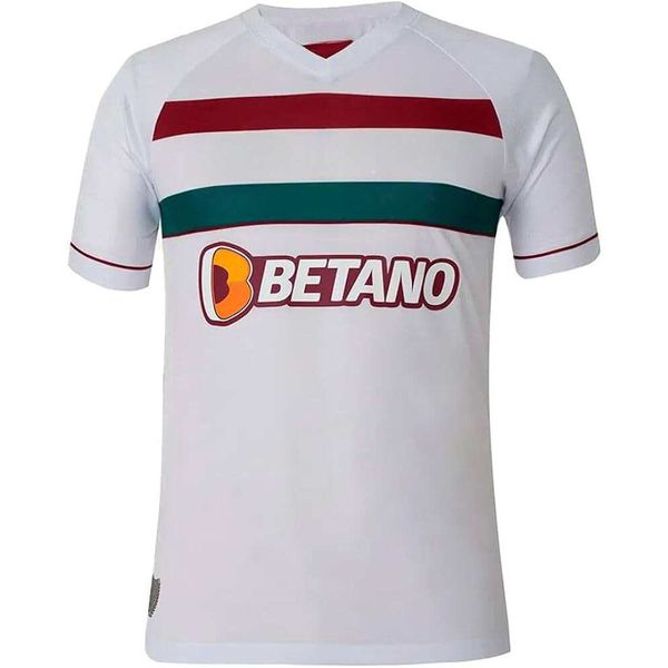 Camisa Fluminense Away 23/24 -Torcedor Masculino Branco silkado