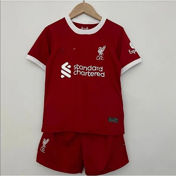  Conjunto Infantil 23-24 Liverpool home - Vermelho... - FORTAL IMPORTADORA