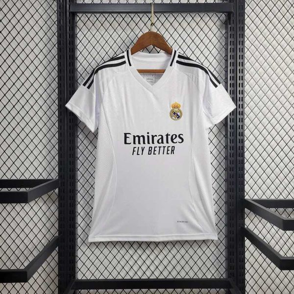 Camisa Real Madrid Home I Feminina 24/25 - Branca ... - FORTAL IMPORTADORA