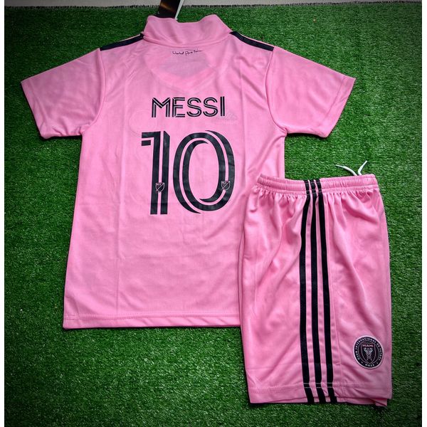 Conjunto Infantil Inter Miami Lionel Messi 10 22/23 - Rosa