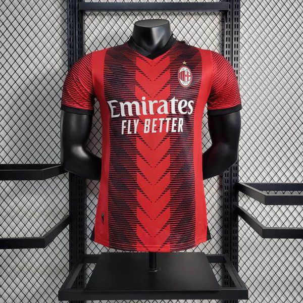 Camisa AC Milan Home 23/24 - Jogador Masculino - 8... - FORTAL IMPORTADORA