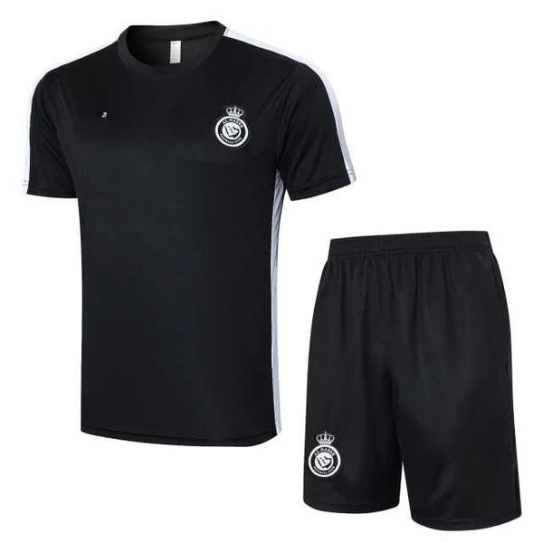 CONJUNTO TREINO AL-NASSR CAMISA + SHORT 2024/25 - PRETO