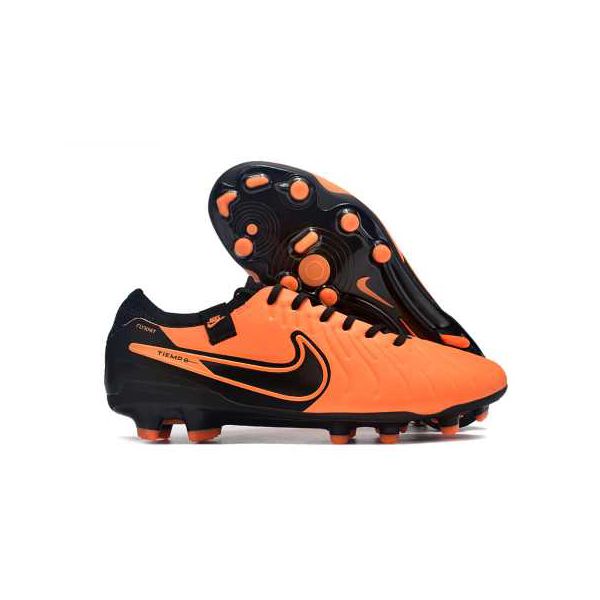 Chuteira Campo Nike Tiempo Legend (FG) - Laranja/P... - FORTAL IMPORTADORA