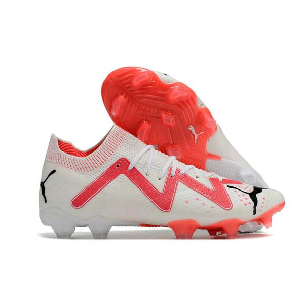 Chuteira Campo Puma Future (FG) - Branca/Rosa - 99... - FORTAL IMPORTADORA