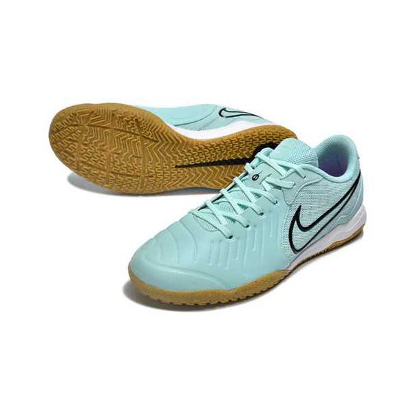 Chuteira Futsal Nike Tiempo (IC) - Verde Água - 21... - FORTAL IMPORTADORA
