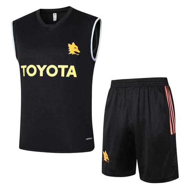Conjunto Treino Roma 24/25 Regata + Shorts - Preto... - FORTAL IMPORTADORA
