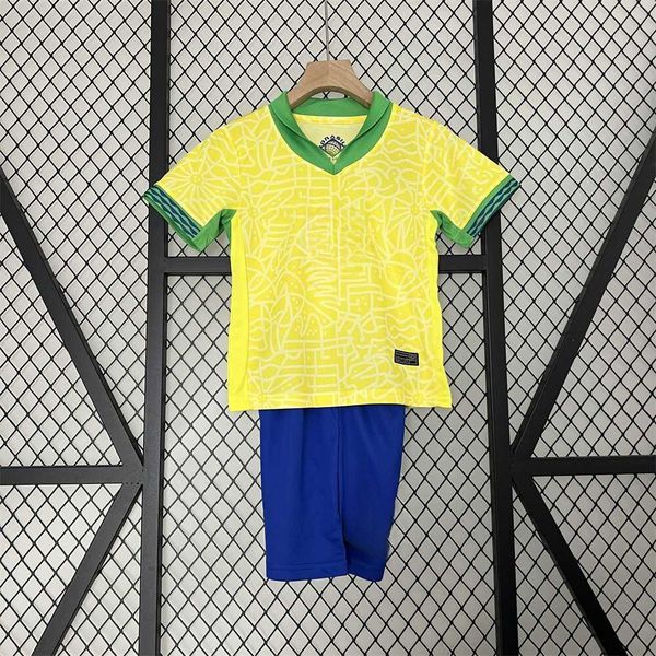 Conjunto Infantil Brasil Home I - 24/25 (AMARELO)
