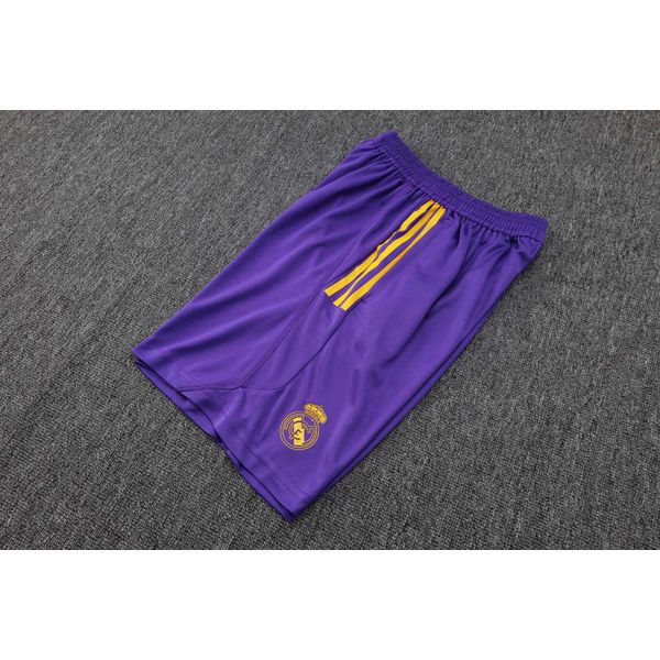 Conjunto Treino Regata + Short Real Madrid 23/24 - Amarelo