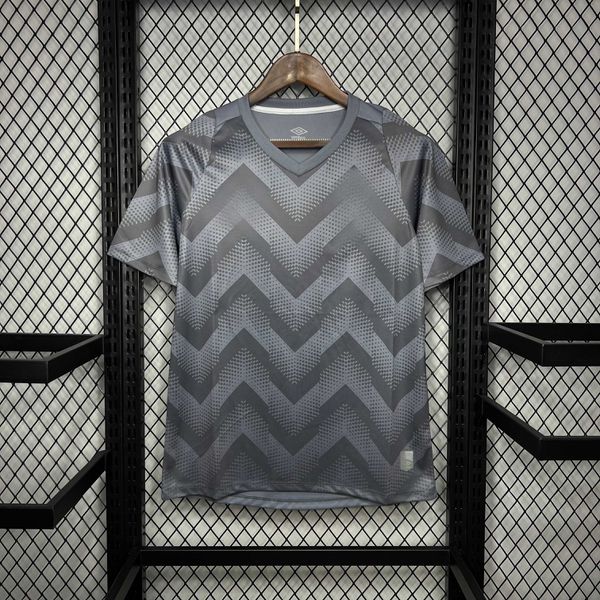 Camisa Santos Treino - 24/25 - Cinza Torcedor Masculina