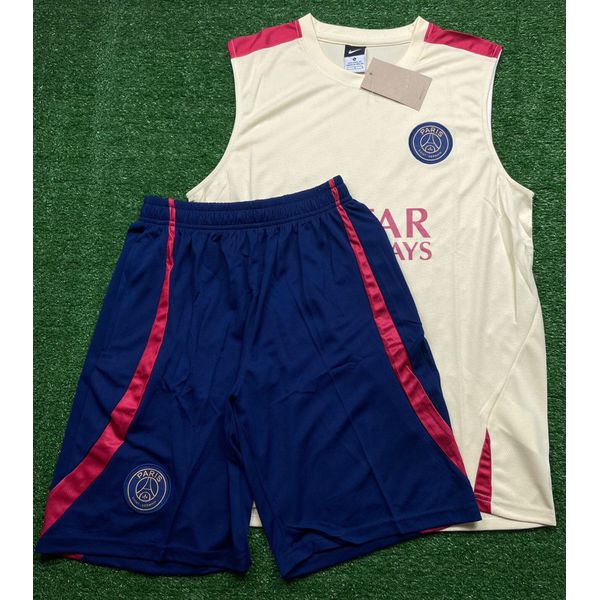 Conjunto Treino Regata + Short Paris Saint Germain... - FORTAL IMPORTADORA
