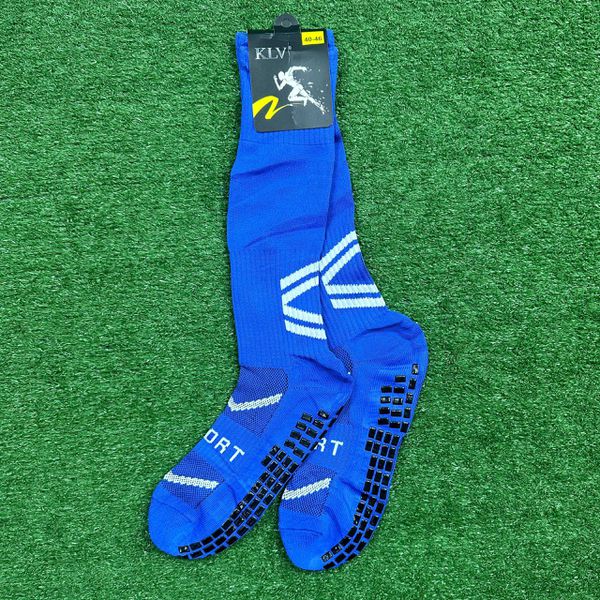 Meião Antiderrapante Esportiva Klv -Azul - ryerh - ATACADO ESPORTIVO