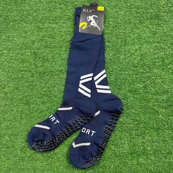 Meião Antiderrapante Esportiva Klv - Azul Marinho ... - ATACADO ESPORTIVO