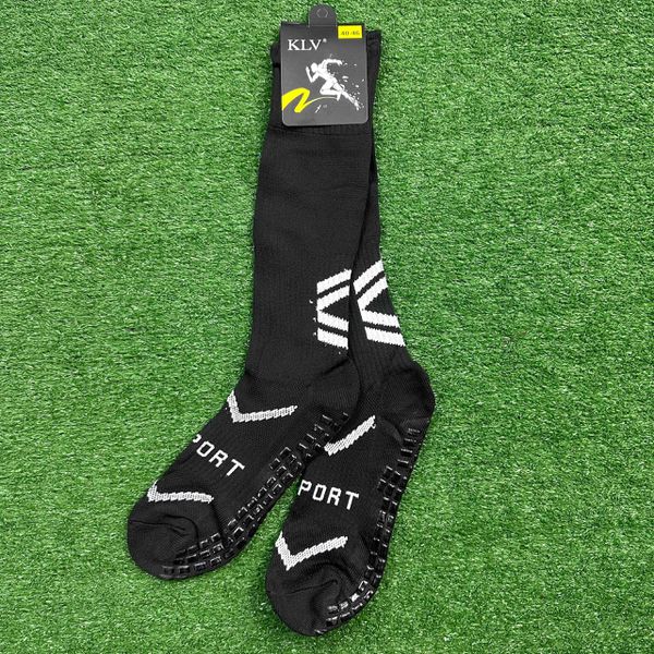 Meião Antiderrapante Esportiva Klv - Preto - ndr - ATACADO ESPORTIVO