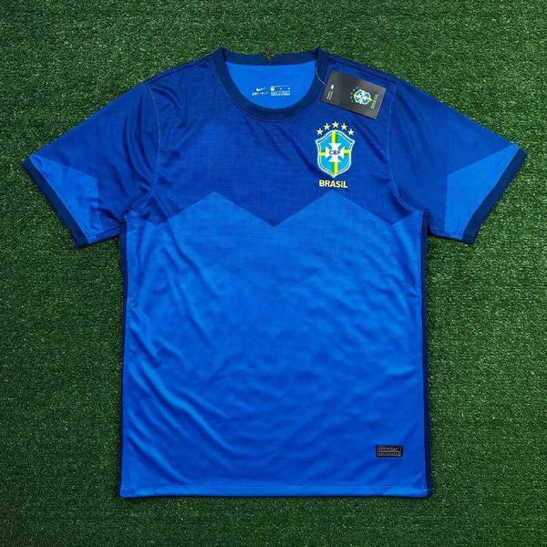 Camisa Seleção Brasileira Azul Reserva 20/21 - 98... - ATACADO ESPORTIVO