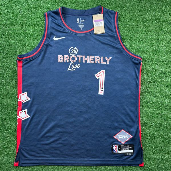 NBA James Harden Philadelphia 76ers Player-Issued #1 2023-24 - SILK
