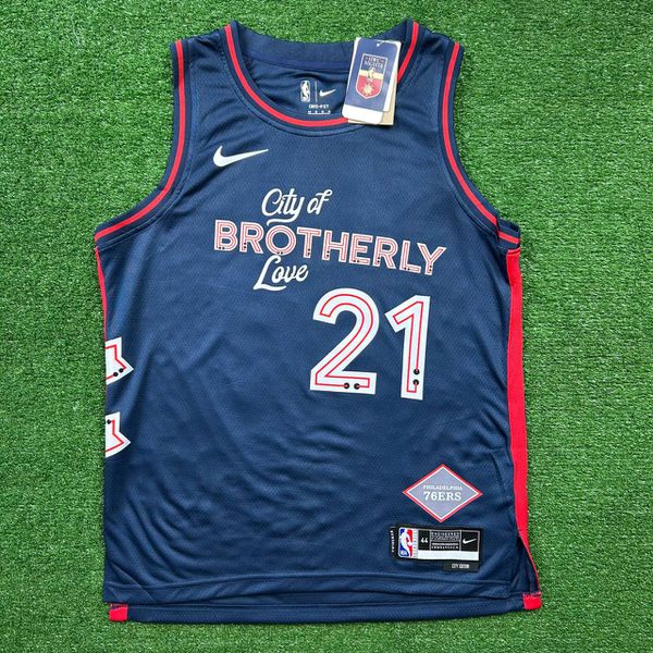 NBA Philadelphia 76ers City Edition 23/24 Joel Embiid #21 - SILK