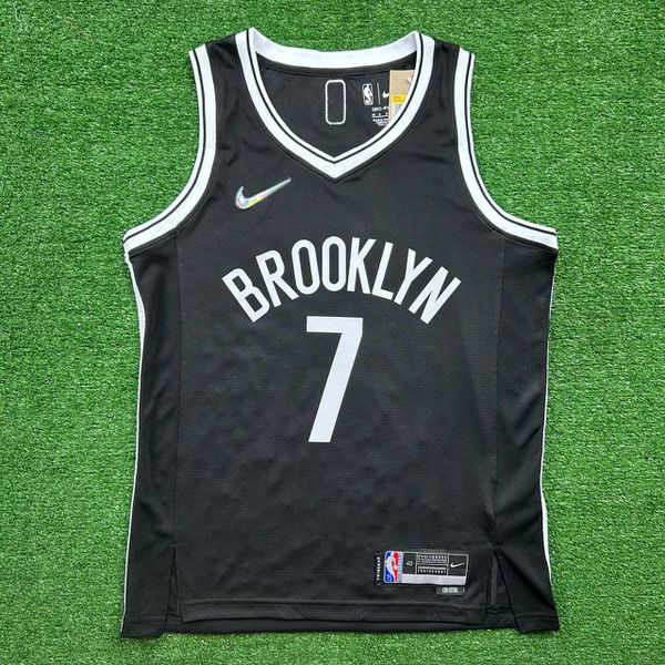 NBA Brooklyn Nets Durant #7 - 75 ANOS - PRETA - NB... - FORTAL IMPORTADORA