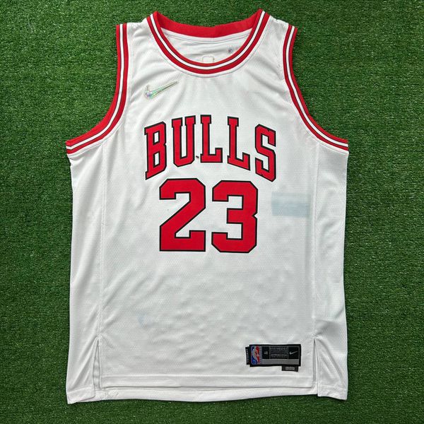 NBA Chicago Bulls Jordan #23 - 75 ANOS - Branca