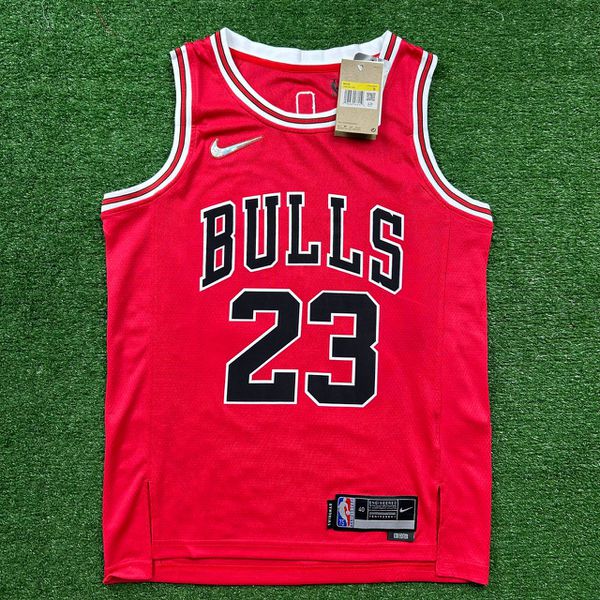 NBA Chicago Bulls Vermelha - Jordan #23 - 75 ANOS