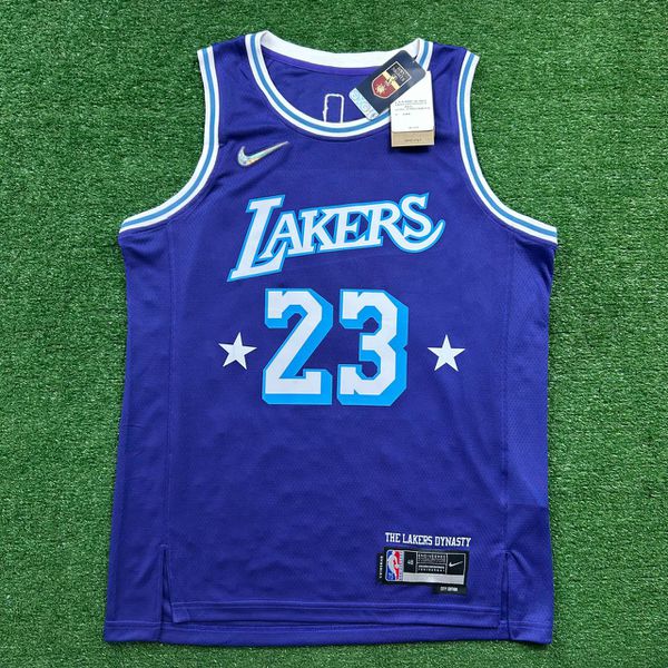 NBA Los Angeles Lakers #23 - 75 ANOS - ROXA