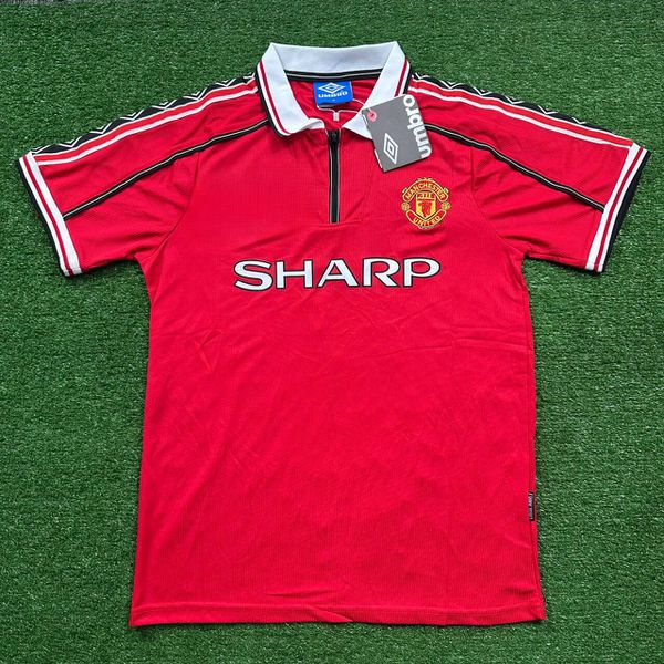 Camisa Manchester United Home I 1998/99 - RETRO245 - FORTAL IMPORTADORA
