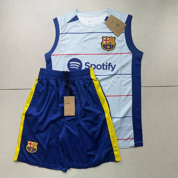 Conjunto Treino Barcelona Regata + Short 2024/25 -... - FORTAL IMPORTADORA