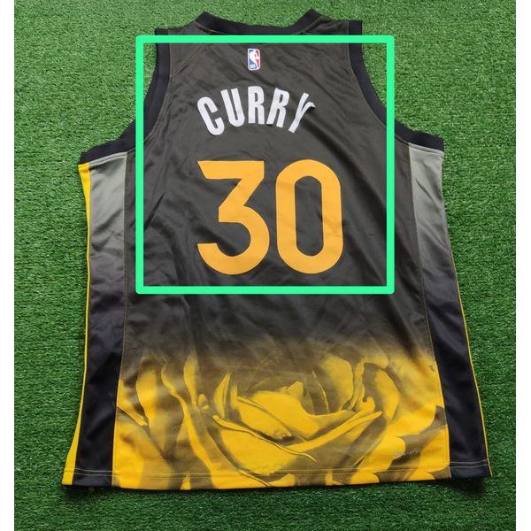Golden State Warriors 2023 - Curry #30 - Preto E A... - FORTAL IMPORTADORA