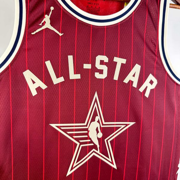 KOBE BRYANT NBA ALL-STAR ユニフォーム 8 Regata All Star NBA 23/24 - Kobe Bryant #8 Vermelho silk | FUTCAMISA