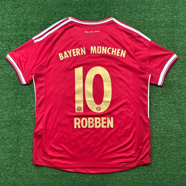 Camisa Bayern Munchen Retrô 2013 #ROBBEN 10 - RET3... - FORTAL IMPORTADORA