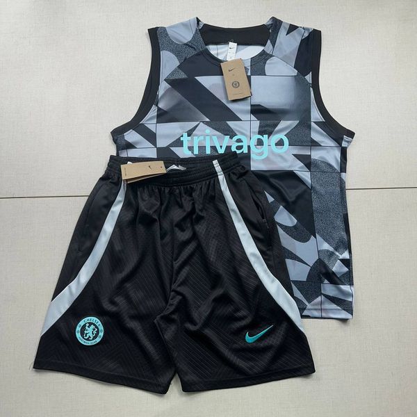 Conjunto Treino Adulto Regata e Short Chelsea FC C... - FORTAL IMPORTADORA