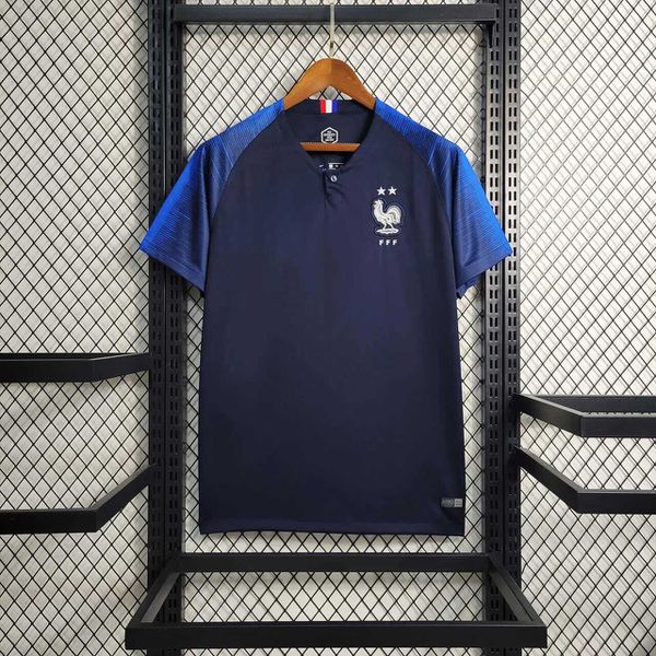 Camisa Retrô Seleção França Home I 2018 - RETRO78... - FORTAL IMPORTADORA