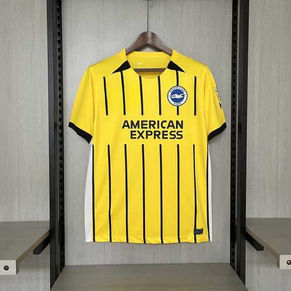 Camisa Brighton Away II 24/25 - Amarela - Torcedor Masculina